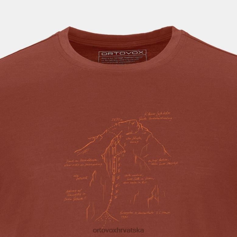 ORTOVOX muškarci glinena naranča 120 tec lafatscher topo ts X0844608