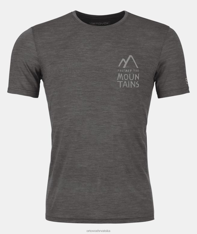 ORTOVOX muškarci mješavina crnog gavrana 120 cool tec mtn duo ts X0844651
