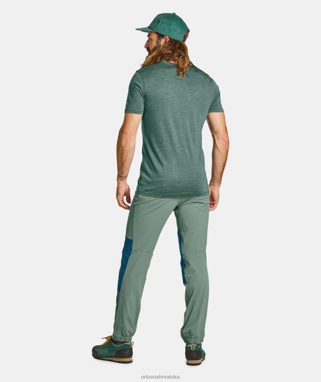 ORTOVOX muškarci petrolej plava 120 cool tec mtn logo ts X0844642