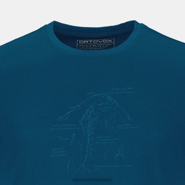 ORTOVOX muškarci petrolej plava 120 tec lafatscher topo ts X0844609