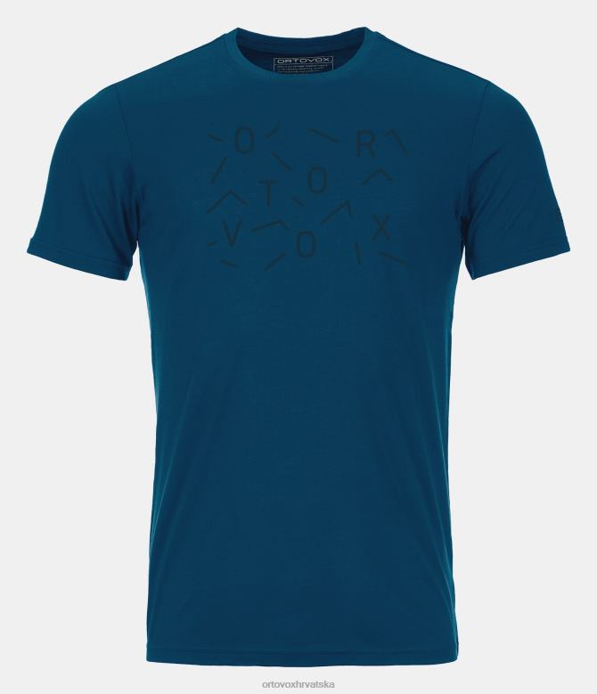 ORTOVOX muškarci petrolej plava 150 cool izgubljenih ts X0844469