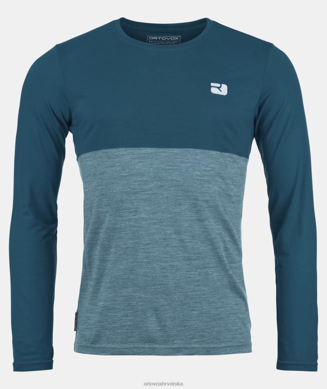 ORTOVOX muškarci petrolej plava 150 cool logo ls X0844655