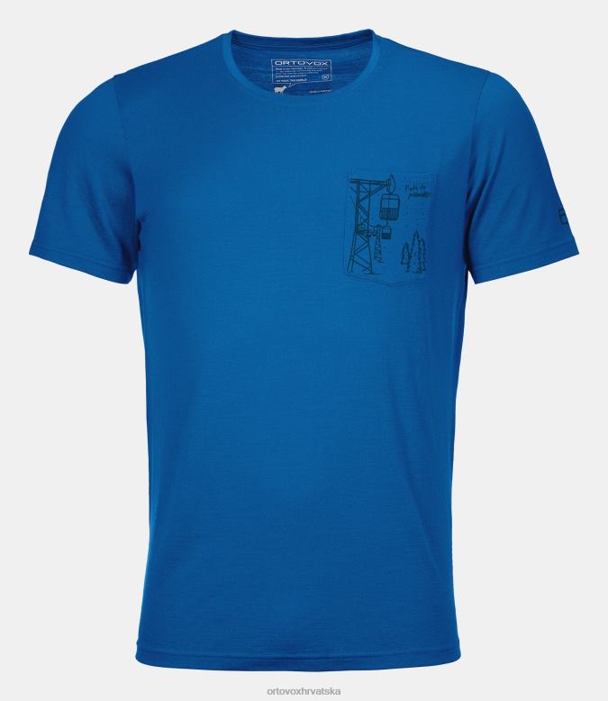 ORTOVOX muškarci samo plavo 185 merino put do praha ts X0844715