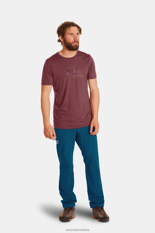 ORTOVOX muškarci tamni pacifik 140 cool vintage bedž ts X0844401