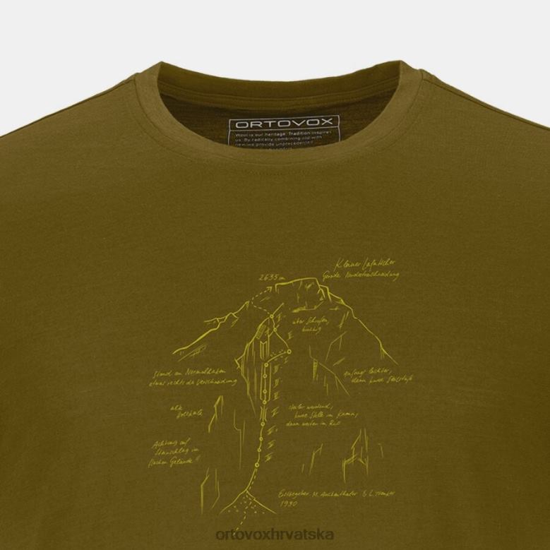 ORTOVOX muškarci zelena mahovina 120 tec lafatscher topo ts X0844610