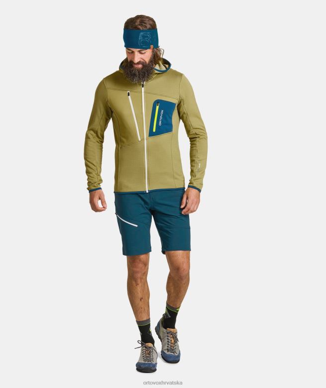 ORTOVOX muškarci heritage blue majica s kapuljačom od flisa X0844127