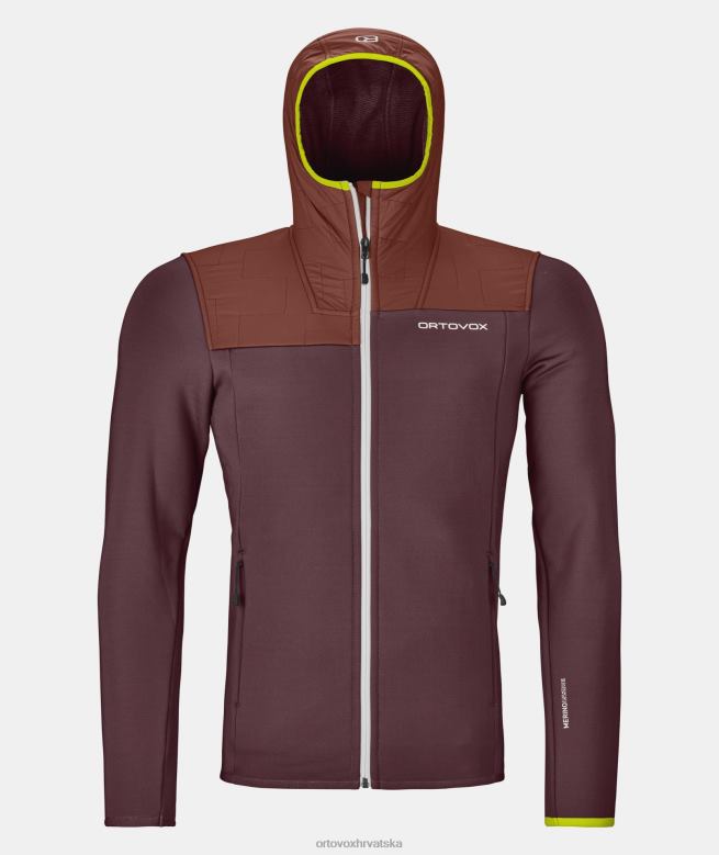 ORTOVOX muškarci kušanje vina flis plus majica s kapuljačom X0844294