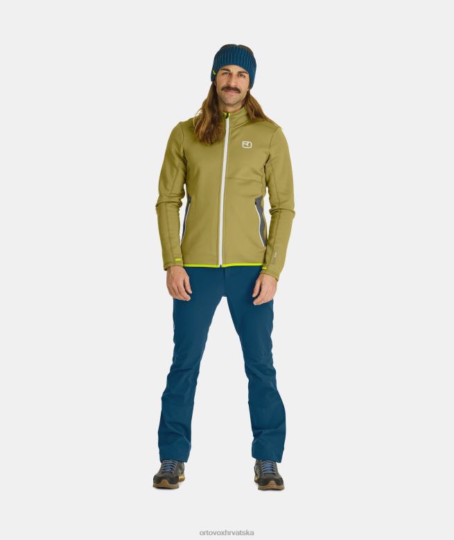 ORTOVOX muškarci ljuta naranča jakna od flisa X0844253