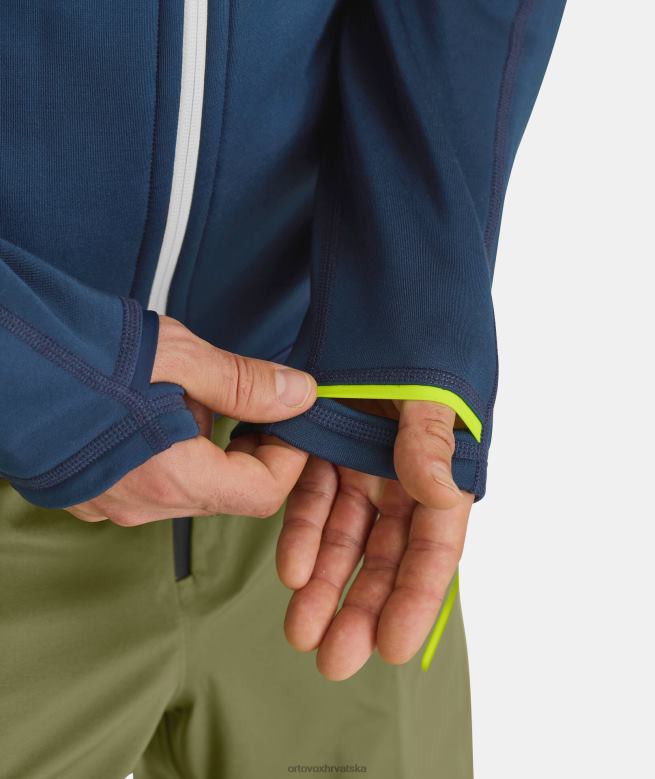 ORTOVOX muškarci ljuta naranča majica s kapuljačom od flisa X0844104