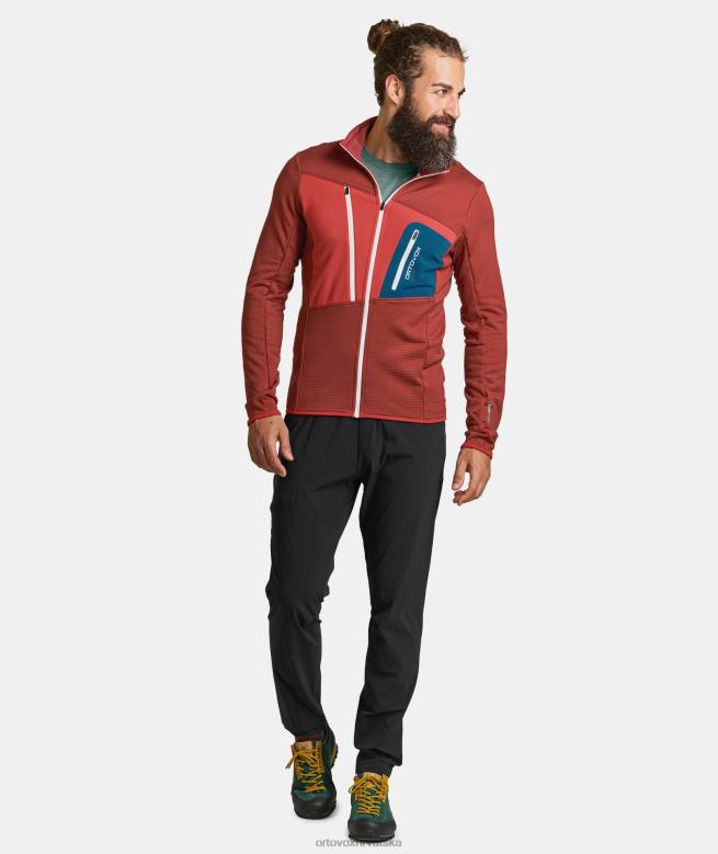 ORTOVOX muškarci lukava lisica mrežasta jakna od flisa X0844120