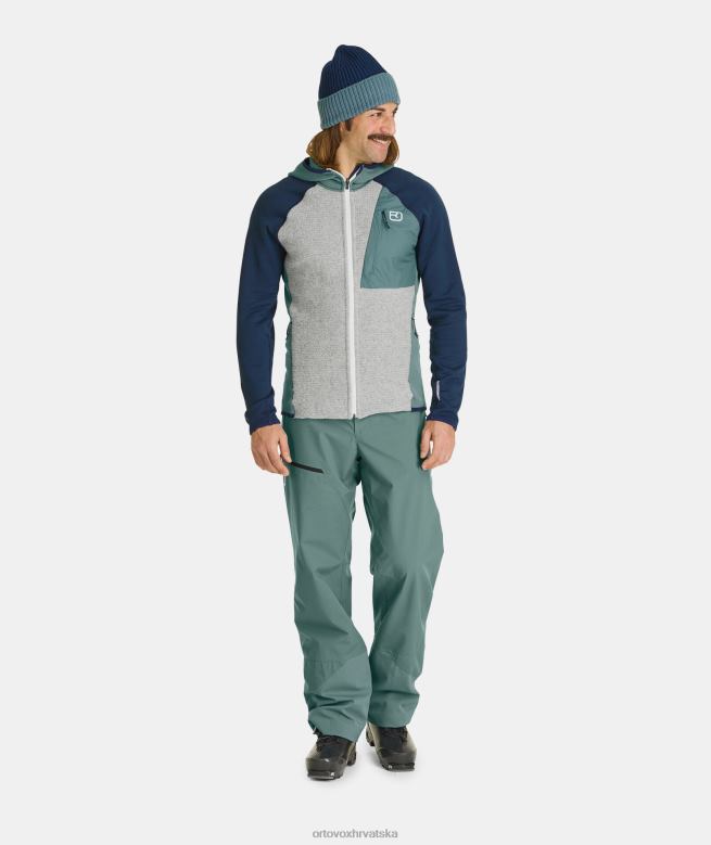 ORTOVOX muškarci samoniklo bilje klasična pletena majica s kapuljačom od flisa gp X0844382