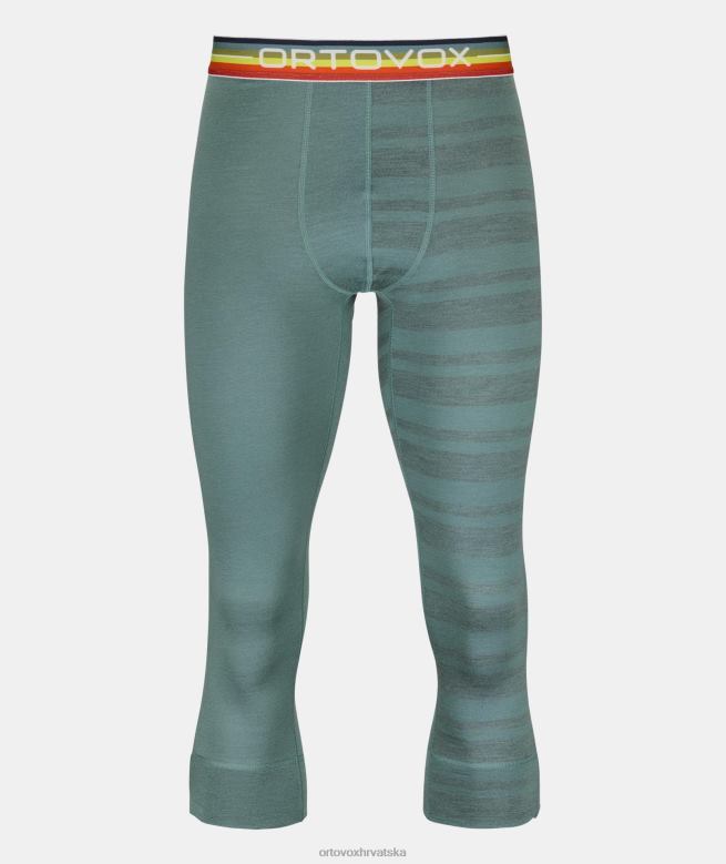 ORTOVOX muškarci arktička siva 185 kratke hlače od rock'n'wool X0844147