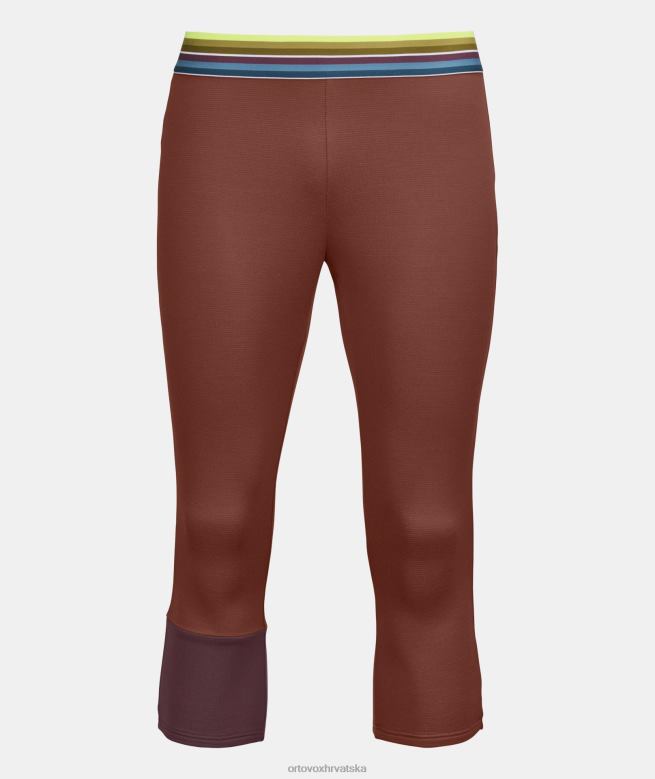 ORTOVOX muškarci glinena naranča lagane kratke hlače od flisa X0844322