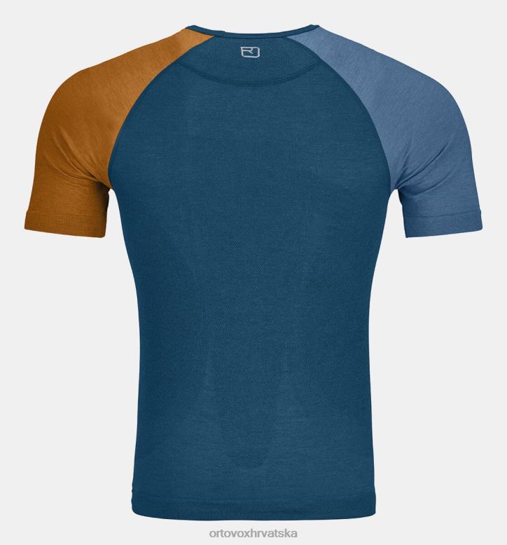 ORTOVOX muškarci petrolej plava 120 comp lagani kratki rukavi X0844240