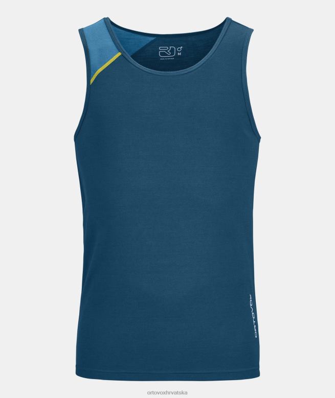 ORTOVOX muškarci petrolej plava 150 bitnih vrh X0844142