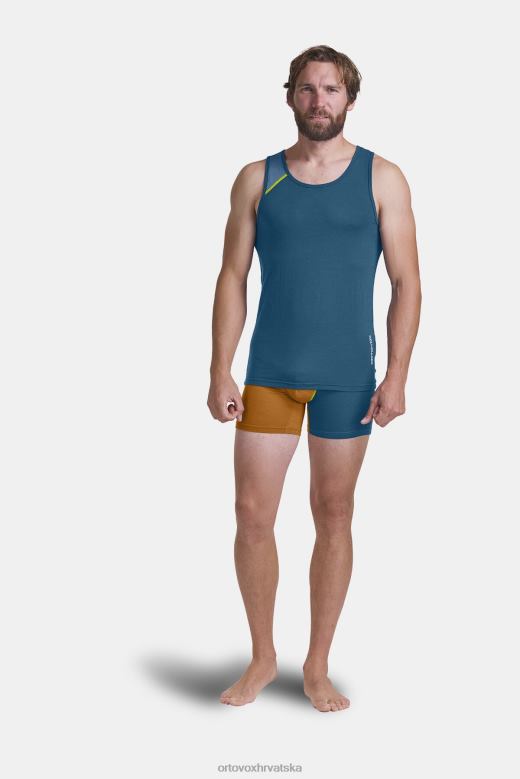ORTOVOX muškarci petrolej plava 150 osnovnih bokserica X084477
