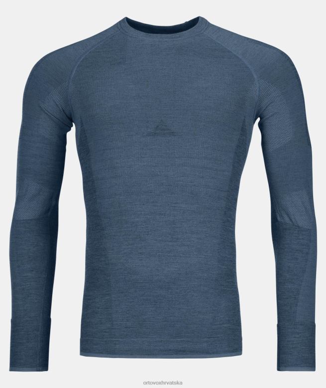 ORTOVOX muškarci petrolej plava 230 natjecateljski dugi rukav X084464