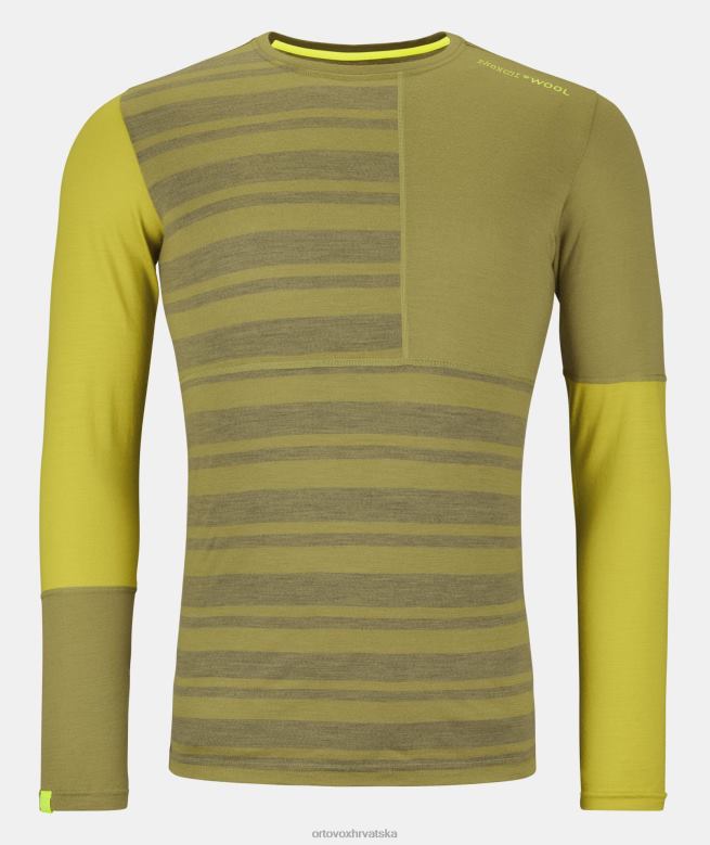 ORTOVOX muškarci slatka alison 185 kamena vuna dugih rukava X0844307