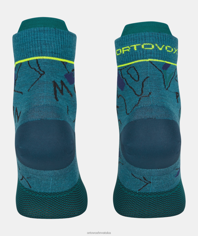 ORTOVOX muškarci planina plava alpske lagane četvrtaste čarape X0844157