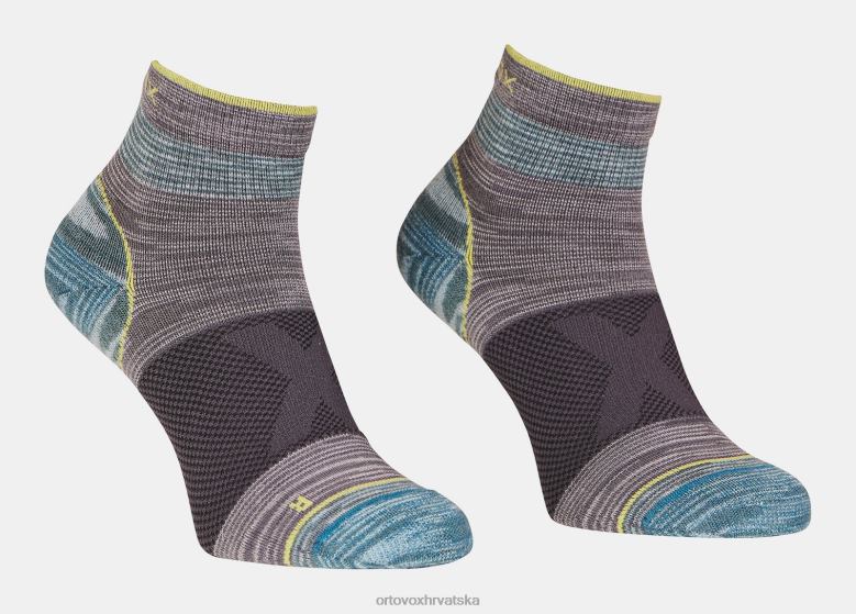 ORTOVOX muškarci srednje siva mješavina alpinističke četvrtine čarape X0844697