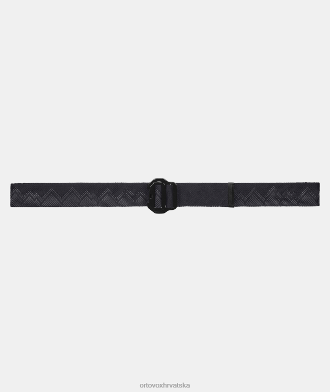 ORTOVOX muškarci crni gavran pleteni pojas X084476