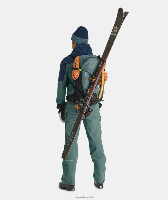 ORTOVOX muškarci arktička siva ugodna rebrasta kapica X084422