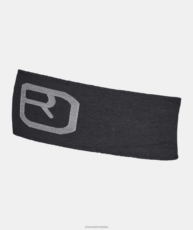 ORTOVOX muškarci crni gavran bešavna traka za glavu X0844208