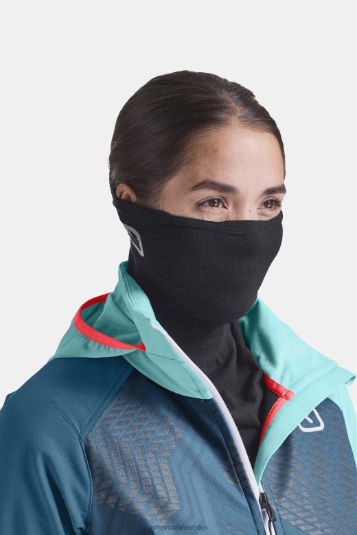 ORTOVOX muškarci crni gavran grijač za vrat bez šavova X0844717