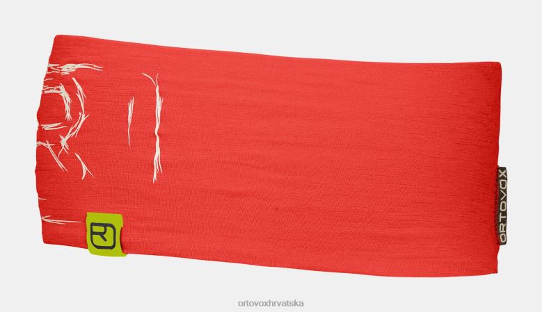 ORTOVOX muškarci koraljni 120 tec traka za glavu s logotipom X0844490