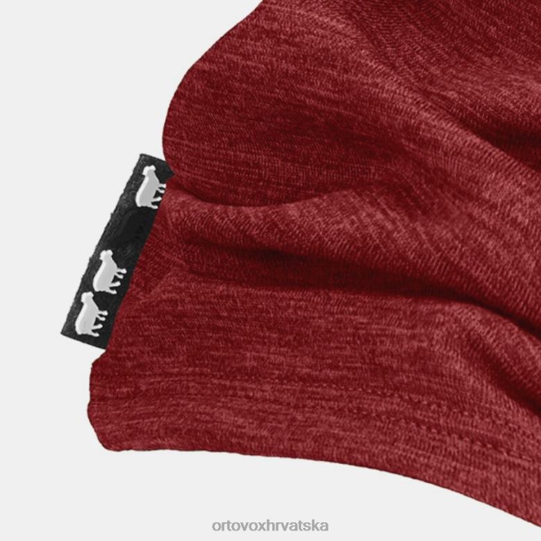 ORTOVOX muškarci mješavina tamne krvi lagani grijač za vrat od flisa X0844604