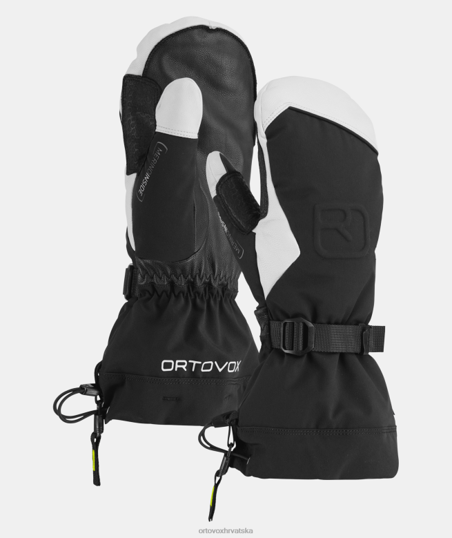 ORTOVOX muškarci crni gavran merino freeride rukavica X0844439