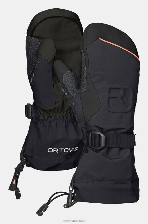 ORTOVOX muškarci crni gavran merino freeride rukavica X0844441