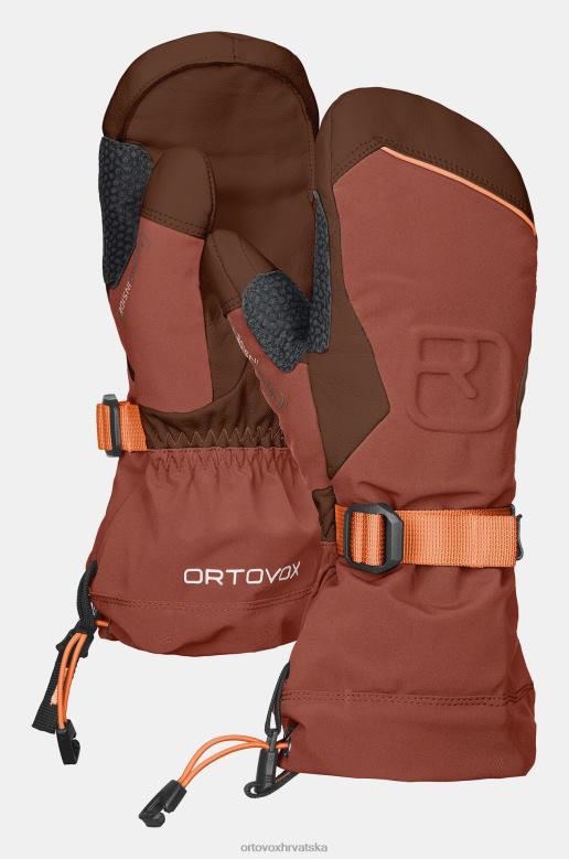 ORTOVOX muškarci glinena naranča merino freeride rukavica X0844440