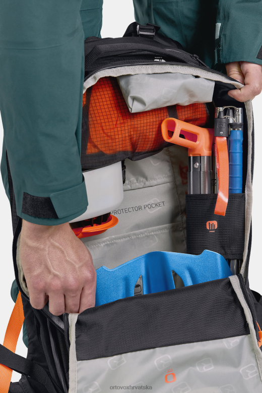 ORTOVOX uniseks crni gavran avabag litric freeride 18 X08441313