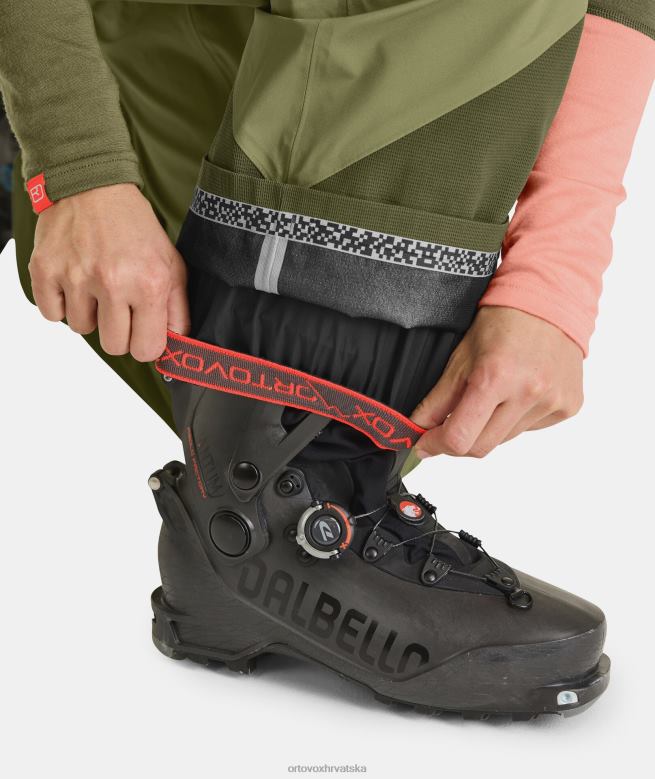 ORTOVOX žene arktička siva 3l duboke školjkaste hlače X0844746