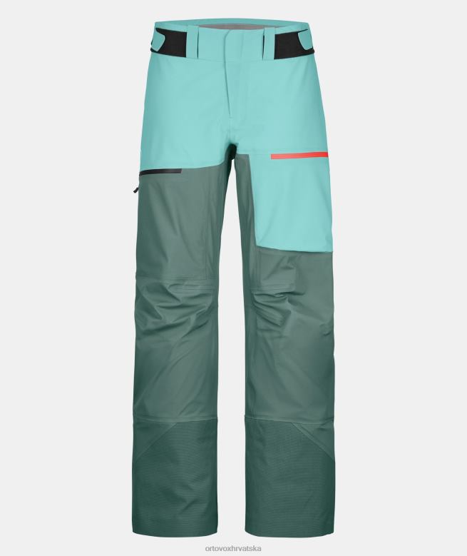 ORTOVOX žene arktička siva 3l ravine školjkaste hlače X0844754