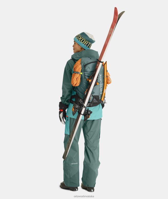 ORTOVOX žene arktička siva 3l ravine školjkaste hlače X0844754