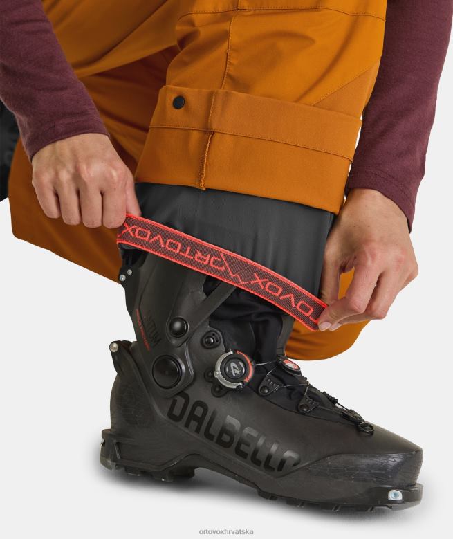 ORTOVOX žene arktička siva mezola hlače X0844758