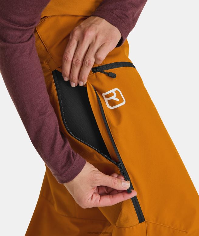 ORTOVOX žene arktička siva mezola hlače X0844758