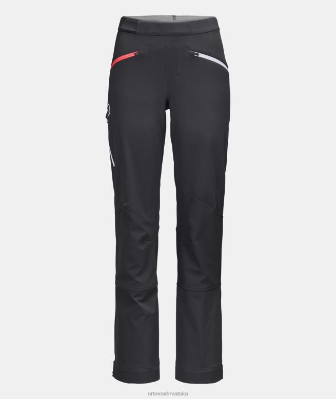 ORTOVOX žene crni gavran col becchei hlače X0844800