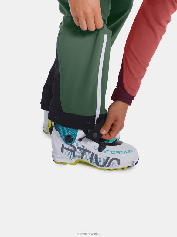 ORTOVOX žene crni gavran medola hlače X08441301