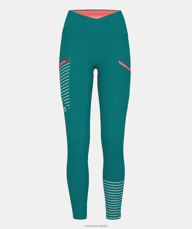 ORTOVOX žene pacifičko zelena mandrea tajice X08441192