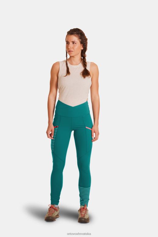 ORTOVOX žene pacifičko zelena mandrea tajice X08441192