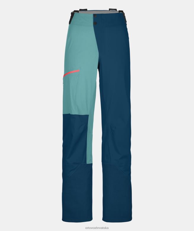 ORTOVOX žene petrolej plava 3l ortler hlače X0844771
