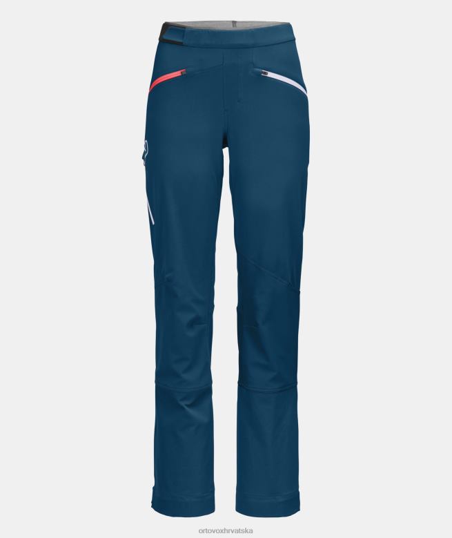 ORTOVOX žene petrolej plava col becchei hlače X0844799