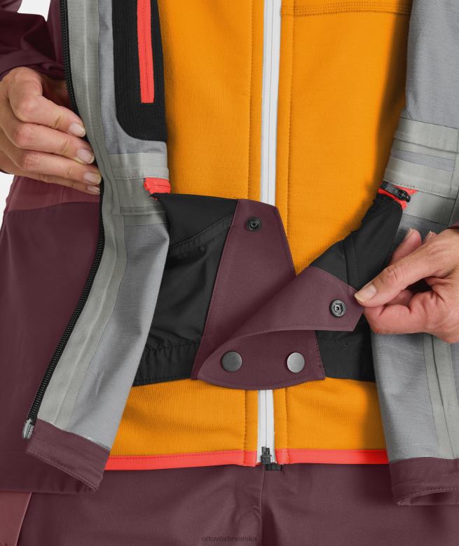 ORTOVOX žene Jesenje lišće Jakna od školjke 3l X0844725