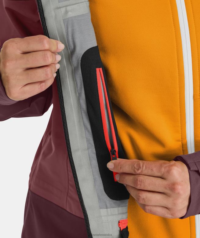 ORTOVOX žene Jesenje lišće Jakna od školjke 3l X0844725