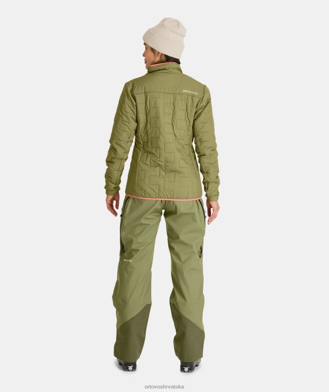 ORTOVOX žene arktička siva swisswool piz segnas jakna X0844881