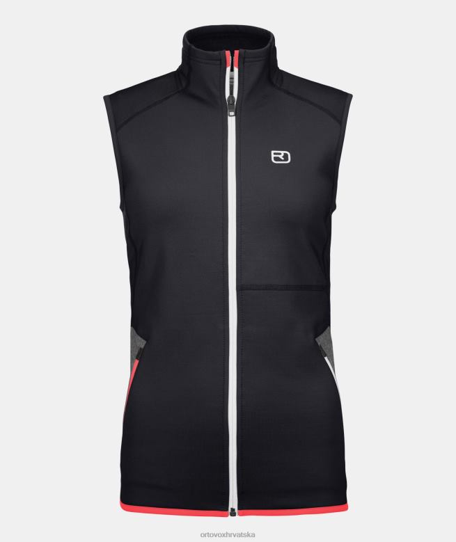 ORTOVOX žene crni gavran prsluk od flisa X08441149