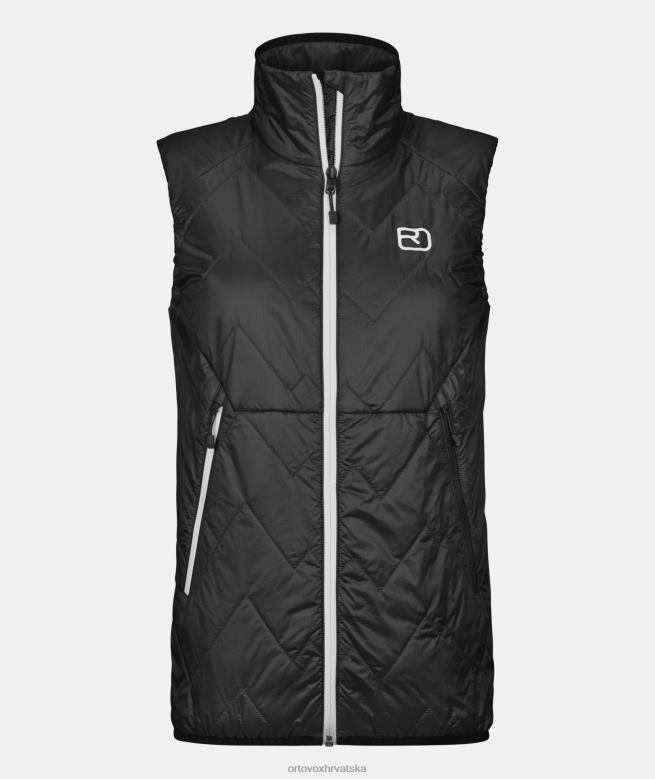 ORTOVOX žene crni gavran swisswool piz bočica prsluk X0844958
